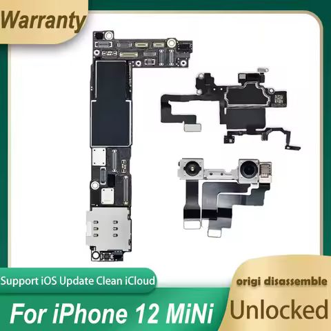 Support System Update Logic Boards For iPhone 12 MINI Motherboard Unlock Clean iCloud 4G Network Cel