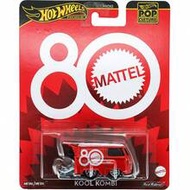 1pc 80th Anniversary Hot Wheels  Minibus Diecast Model Car, 1:64  Kombi Limited Edition  Series, Per