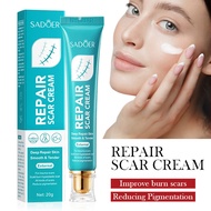 SADOER Scar Repair Cream Repairing Scald Moisturizing Rejuvenating Hydrating Firming Face Cream ผลิต
