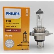 PHILIPS H4 12342PRC1 12V 60/55W P43t-38 Increase Light 30% (H4P-C-2CN) [Industrial Xing H4 Bulb