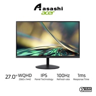 Acer SA272U E | SA272UE 27" IPS 100Hz 1ms 2K HDR10 Ultra Slim Monitor Built-in Speaker UM.HS2SM.E03