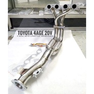 Toyota 4AGE 20V 4×2×1 Extractor HKS Style
