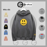 DREW HOUSE smiley face hoodie 4m official, unisex cotton hoodie sweatshirt for men and women