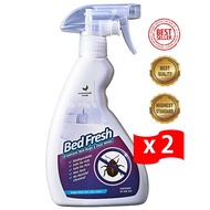 BEDFRESH SPRAY Eradicate Bed Bugs & Dust Mites 500ml