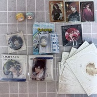 光與夜之戀 ，未定事件簿周邊 徽章 卡片