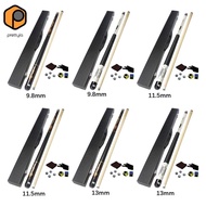 prettyia Pool Cue Stick Billiard Cue Stick Chinese Ball 57" American Billiard Cue Portable Pool Stic