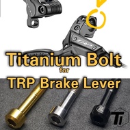 Titanium Bolt for TRP Brake Lever Clamp | DH-R EVO Q2.3 SE Trail EVO QUADIEM G Spec | TRP Brake MTB | Titanium Screw