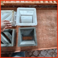 ☎ Precast concrete louver blocks hard plastic mold breeze block 1 resuable mold 1000x