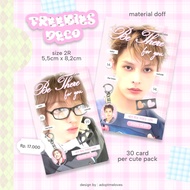 (30 pcs there for you) photocard deco freebies ala sellkor sellchin available ald1 cortis enhypen nc