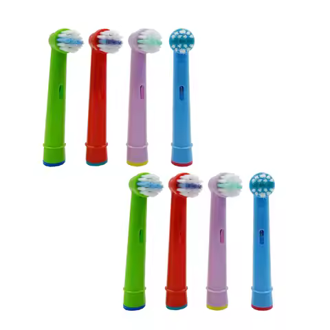 8pcs Replacement Kids Children Tooth Brush Heads For Oral-B Vitality Precision Clean, Oral Vitality