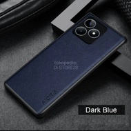 REALME 63 / C51 / C53 HARDCASE LEATHER CANVAS ORIGINAL CASING SILICON COVER HYBRID SLIM ARMOR