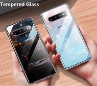 Tempered Glass Case Samsung Galaxy S10 S10Plus Transparent Case Samsung S10e