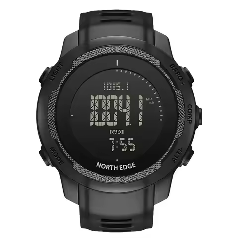 hot NORTH EDGE VERTICO Men Digital Watch Outdoor Sports Running Swimming Outdoor Sport Watches Altim