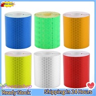 Phoenixshop Cycling Reflective Tape 5cmx3m Safety Adhesive Roll Sticker For Trailers Cars Bike Bicycle Stickers