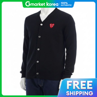 COMME DES GARCONS 25FW เสอคารดแกนลายหวใจสแดงค AX N076 051 1 822242