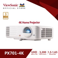 PX701-4K - ViewSonic 3,200 ANSI Lumens 4K Home Projector