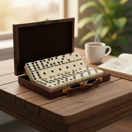 Dominoes 28pcs Set Board Toys Travel Table Games for Children 2-4 Multi Player Party Chess Cards Blo