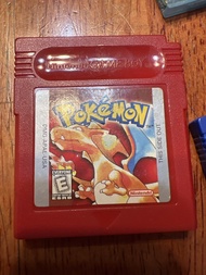 寵物小精靈 紅版 寶可夢 Pokemon Red Version Gameboy Cartridge