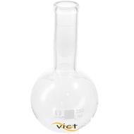 VICT Boiling Flasks, Vol.250ml  Glass Bottle, Practical Borosilicate Experiment Supplies Chemistry E