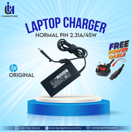 HP Laptops Charger - Normal Blue Pin & Type-C Adapter | 45W 19.5V 2.31A | 65W 19.5V 3.33A | 90W 19.5