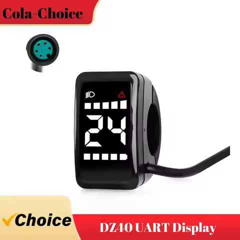 Ebike Intelligent LCD Mini DZ40 Display - Waterproof, Compatible with BAFANG BBS02B BBS01B BBSHD Ele