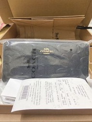 🇺🇸100%全新正品🇺🇸COACH 男女版長夾 立體壓紋F53834🌟