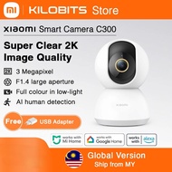 Xiaomi Mi Home Security Camera 360°  C300 Global Version 2K 1296P 360 Angle Video CCTV WiFi Night Vision H.265