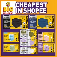 [100% ORIGINAL] NEUTROVIS HIJAB PREMIUM MEDICAL FACE MASK 50S/BOX [HEADLOOP]