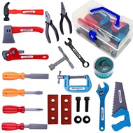 21 Pieces Kids Toy Tool Set and Power Play Tools, Construction Toys Working Tools Educational Preten