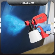 [Fricese.my] 400w Electric Spray Gun 800ml Paint Spraying Gun for Furniture/Walls/Fences/Cars