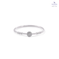 Xuping Gelang Bangle - Gelang Kaku Mata Full Perak 0132250010