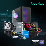 Intel Core i5-12400 Asus PRIME B660M-A WIFI D4 Kingston FURY Beast 16GB Kingston NV2 1TB Montech AIR