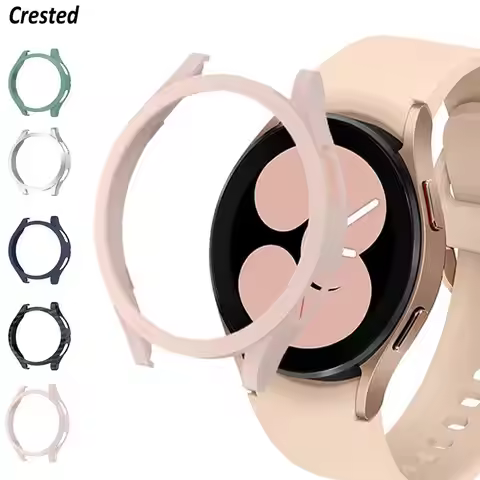 Cover for Samsung Galaxy Watch 4 case 40mm 44mm accessories All-Around Protective PC Bumper Galaxy W