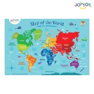 JOYTOY Map of the World Poster