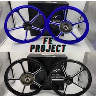 AJI RACING AJI505 FG505 LC-135 4S/SRL-115/SRL-115 FI BLACK/BLUE 140.17/160.17  FORGED SPORT RIM WHEE