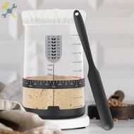 Sourdough Starter Jar Kit 1L Sourdough Fermentation Jar Wide Mouth Sourdough Starter Container Glass