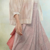 【長安春色】新中式復古/通勤半身裙