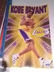 絕版【NBA美國進口籃球海報】柯比·布萊恩 kobe bryant (1998年NBA原版海報)