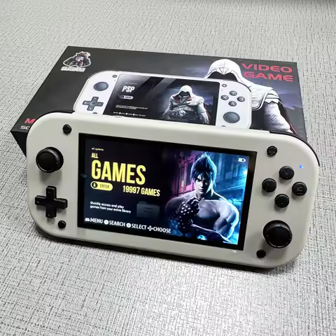 M28 Game Console for PS2, M22 M27 M17 Retro Video Game Player 50000+games Big Screen for PSP N64 Seg