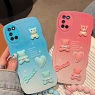 Casing oppo a92 Cute cat 3D phone case for oppo a92 case