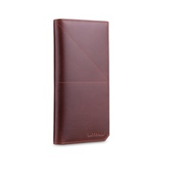 ZETTINO กระเป๋าสตางค์หนังเเท้สำหรับผู้ชาย l Classic Long Wallet