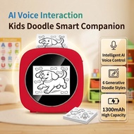 Kids Creative Gift AI Voice To Image Smart Printer 2.4 Inch Screen Eye Protection Long Battery Life 