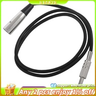 XLR 3 Pin Plug to 6.35mm 1/4 inch Male Mono Jack Plug Cable 1Meter(approx3.3 feet)