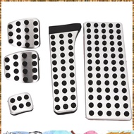 5PC Car Pedal Cover Accessories with Footrest for   W203 W222 W213 W205 W204 W211 W212 W210 X204 W21