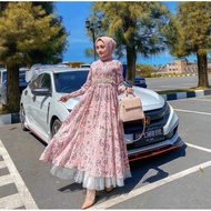 08110 Gamis dress margaret maxi IDUL FITRI RAMADHAN SALE