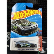 Hot Wheels Cupra e-Racer - Nightburnerz 5/10 (Blue/Silver) - New In Card