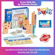 🔥Ready🔥New🔥Original🔥hand2mind MathLink Cubes Numberblocks 21-30 Activity Set | Learning Resources Ed