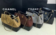 2️⃣星期到貨‼️💰2880🆕Chanel新款 雙併麂皮 菱格托特包