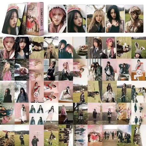 55pcs Kpop IVE Lomo Cards IVE New Album EMPATHY Portrait Photography Cards Yujin Gaeul Wonyoung LIZ 