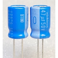 Nichicon BT 47uf 50v 125 c capacitor